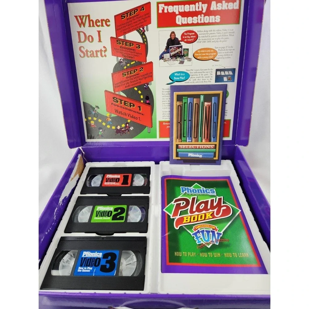 Vtg The Phonics Game Better Way Learning Educational Reading School Homeschool